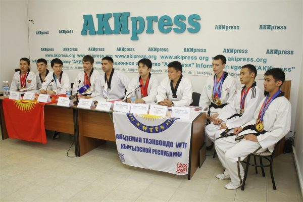 Press Conference of Instructors of the Taekwondo Academy of the Kyrgyz Republic