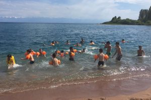 Тренировочные сборы на озере Иссык-Куль 2017