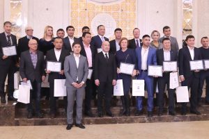 Вручение Благодарственных писем Федерациям по видам спорта Бишкек 2018