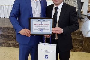 Вручение Благодарственных писем Федерациям по видам спорта Бишкек 2018