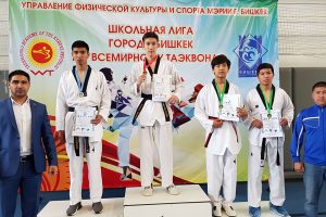Школьная Лига города Бишкек по Всемирному Таэквондо-финал