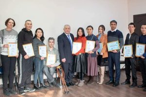 Чествование пара-таэквондистов Кыргызстана