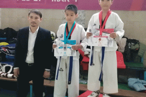 Students of the Taekwondo Academy of the Kyrgyz Republic won 21 medals