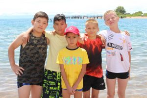 Воспитанники Академии таэквондо КР провели тренировочные сборы на озере Иссык-Куль 2021