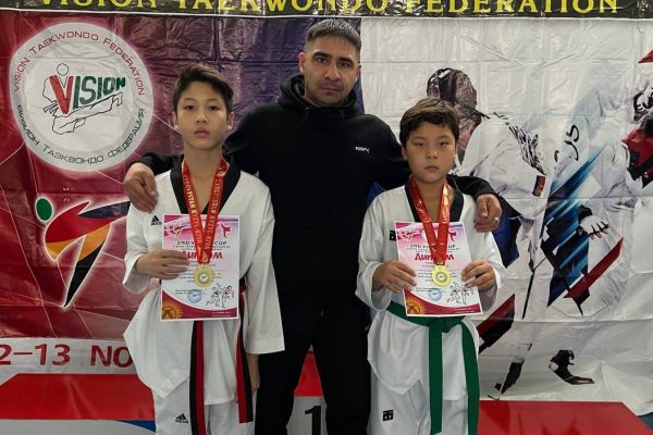 An international taekwondo tournament was held in the city of Kyzyl-Kiya