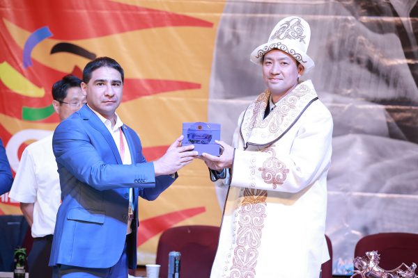 Visit of Olympic Champion Mr. Moon Dae Sung to Kyrgyzstan