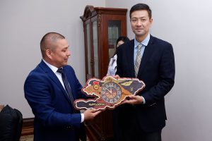 Визит Олимпийского чемпиона по таэквондо Мистера Мун Даэ Сунга в Кыргызстан  2023