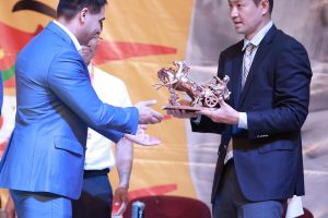Визит Олимпийского чемпиона господина Мун Даэ Сунга в Кыргызстан