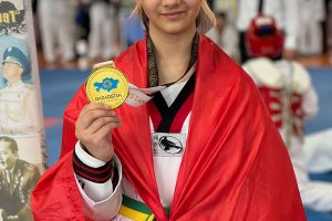 Furore of students of the Taekwondo Academy of the Kyrgyz Republic in Almaty