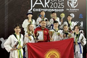 Students of the Taekwondo Academy of Kyrgyzstan won 11 gold medals in Tashkent