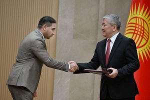 Honorary Diploma of the Cabinet of Ministers of the Kyrgyz Republic and Honorary Badge of the Cabinet of Ministers of the Kyrgyz Republic