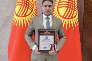 Honorary Diploma of the Cabinet of Ministers of the Kyrgyz Republic and Honorary Badge of the Cabinet of Ministers of the Kyrgyz Republic